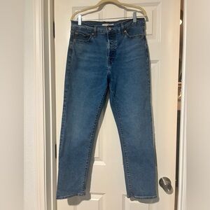 Levi's Women's Wedgie Straight Jeans - Love In The Mist wash